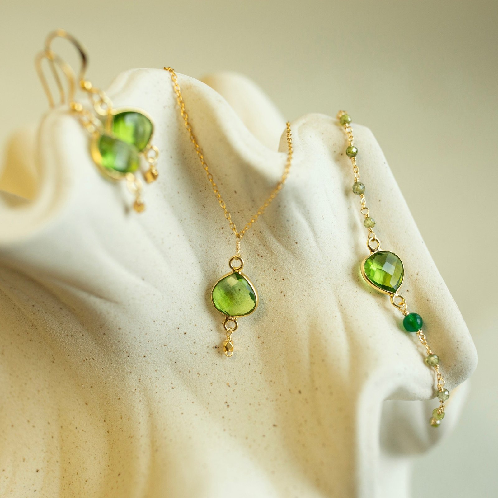 Peridot Ballet Bracelet - Image 3