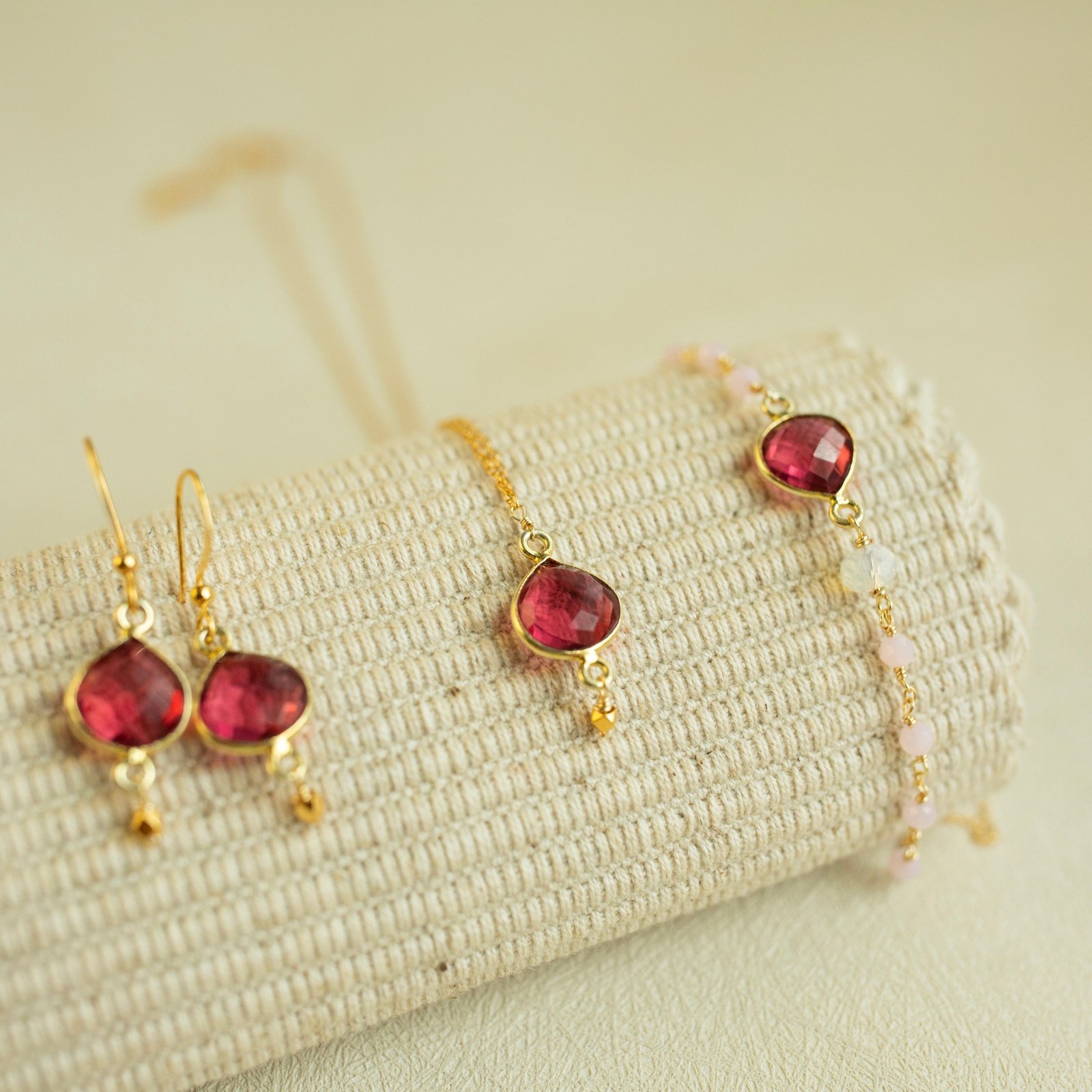 Pink Tourmaline Ballet Bracelet - Image 5