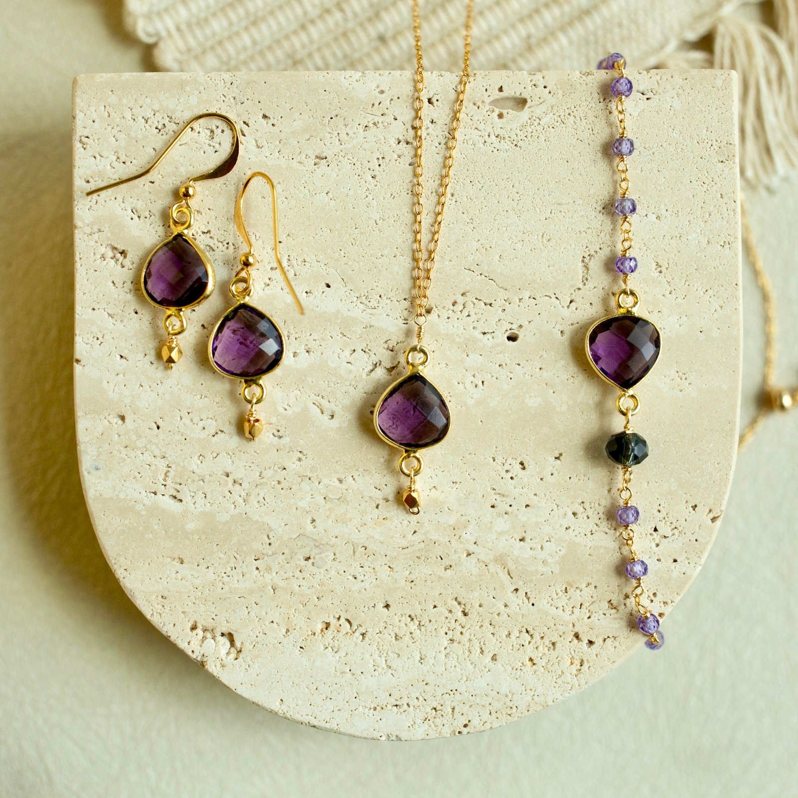 Amethyst Ballet Bracelet - Image 4