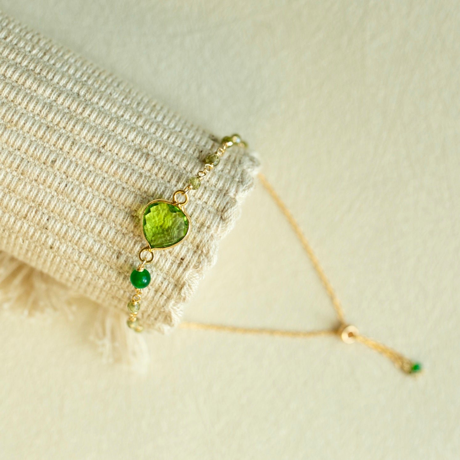 Peridot Ballet Bracelet
