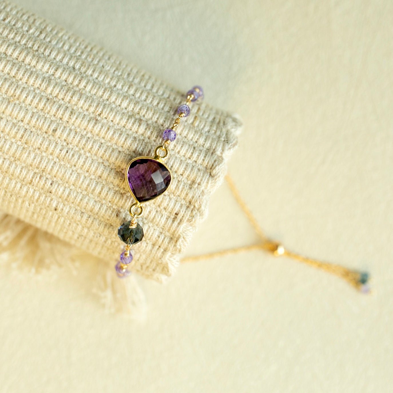 Amethyst Ballet Bracelet