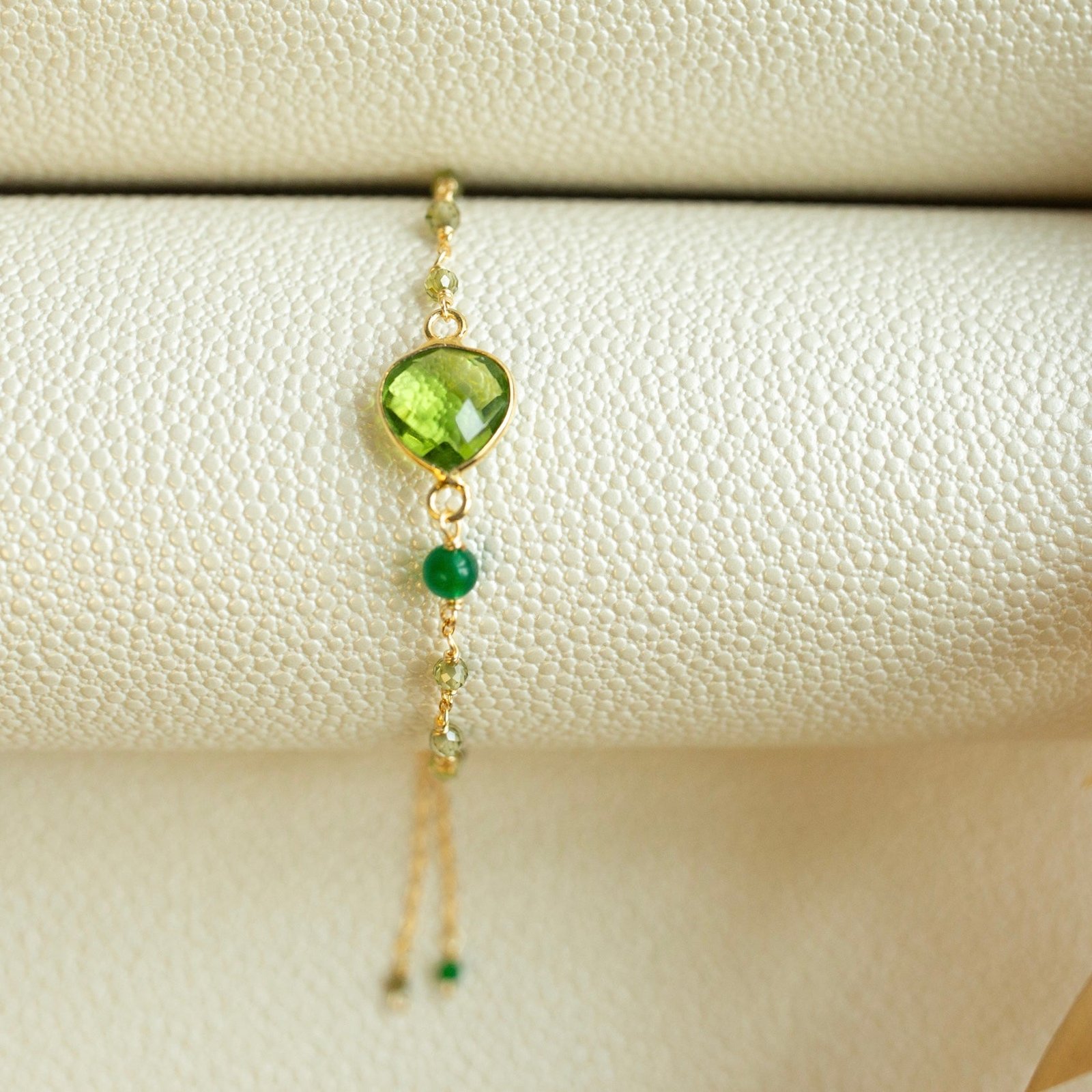 Peridot Ballet Bracelet - Image 2