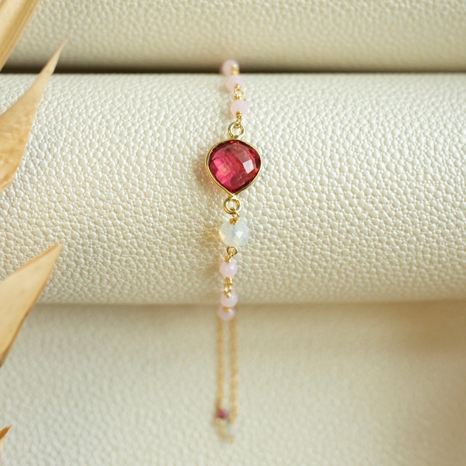 Pink Tourmaline Ballet Bracelet - Image 2