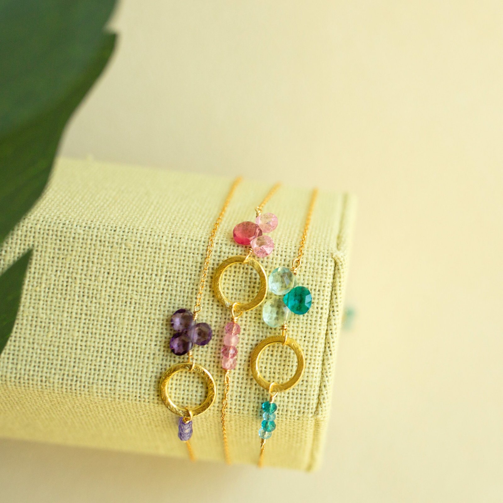 Pink Tourmaline Solara Bracelet - Image 5