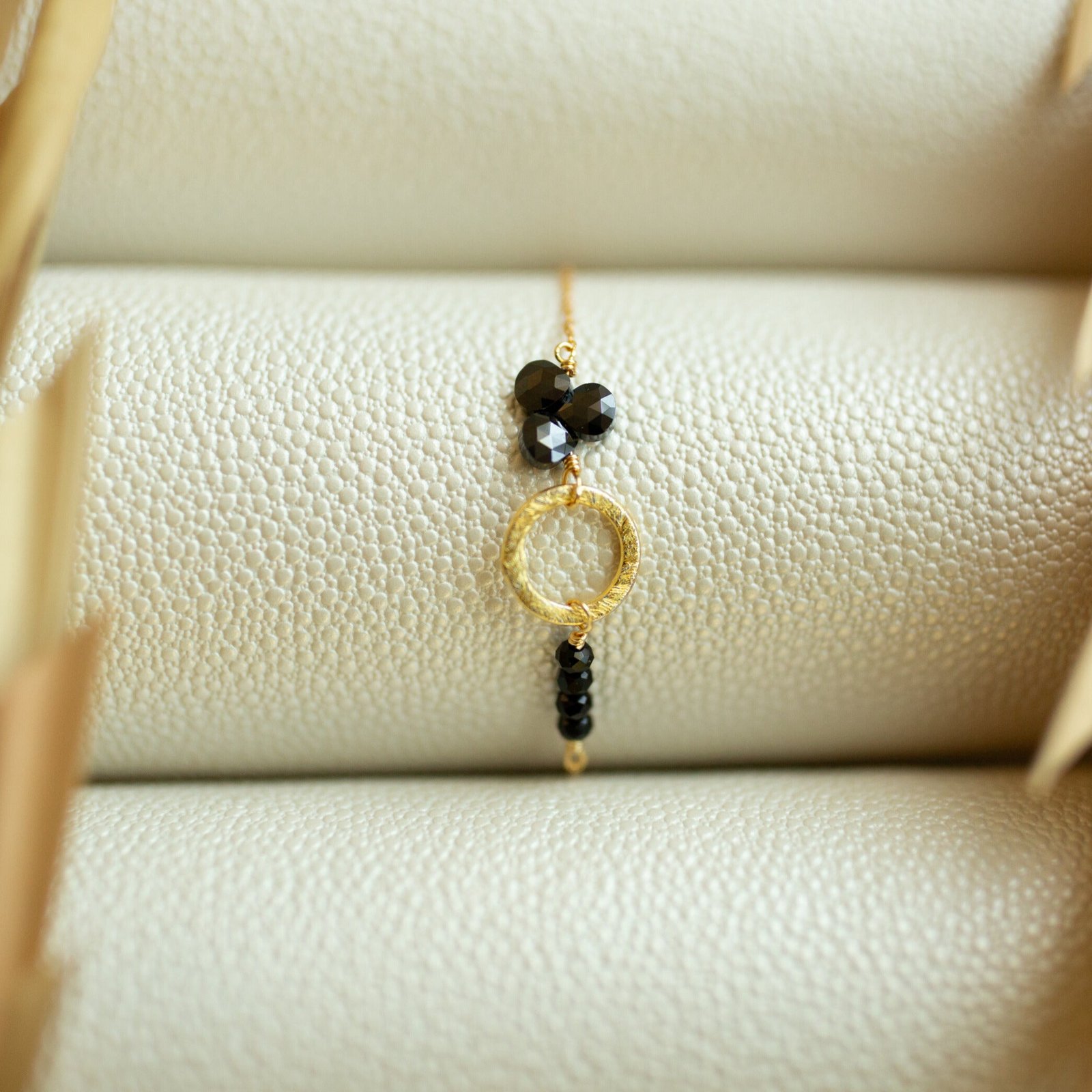 Black Spinel Solara Bracelet - Image 2