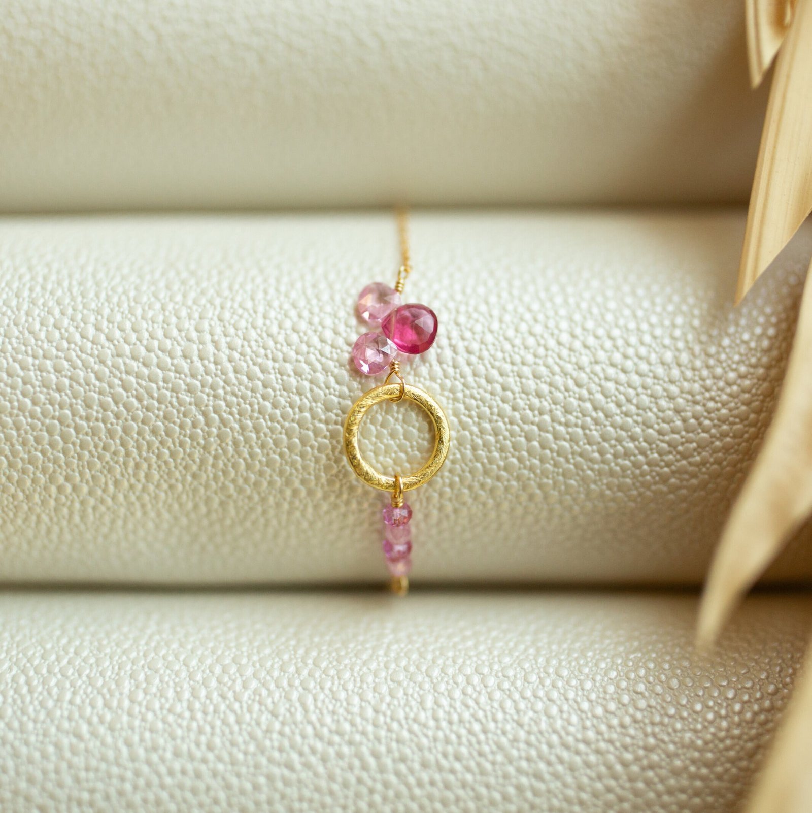 Pink Tourmaline Solara Bracelet - Image 2