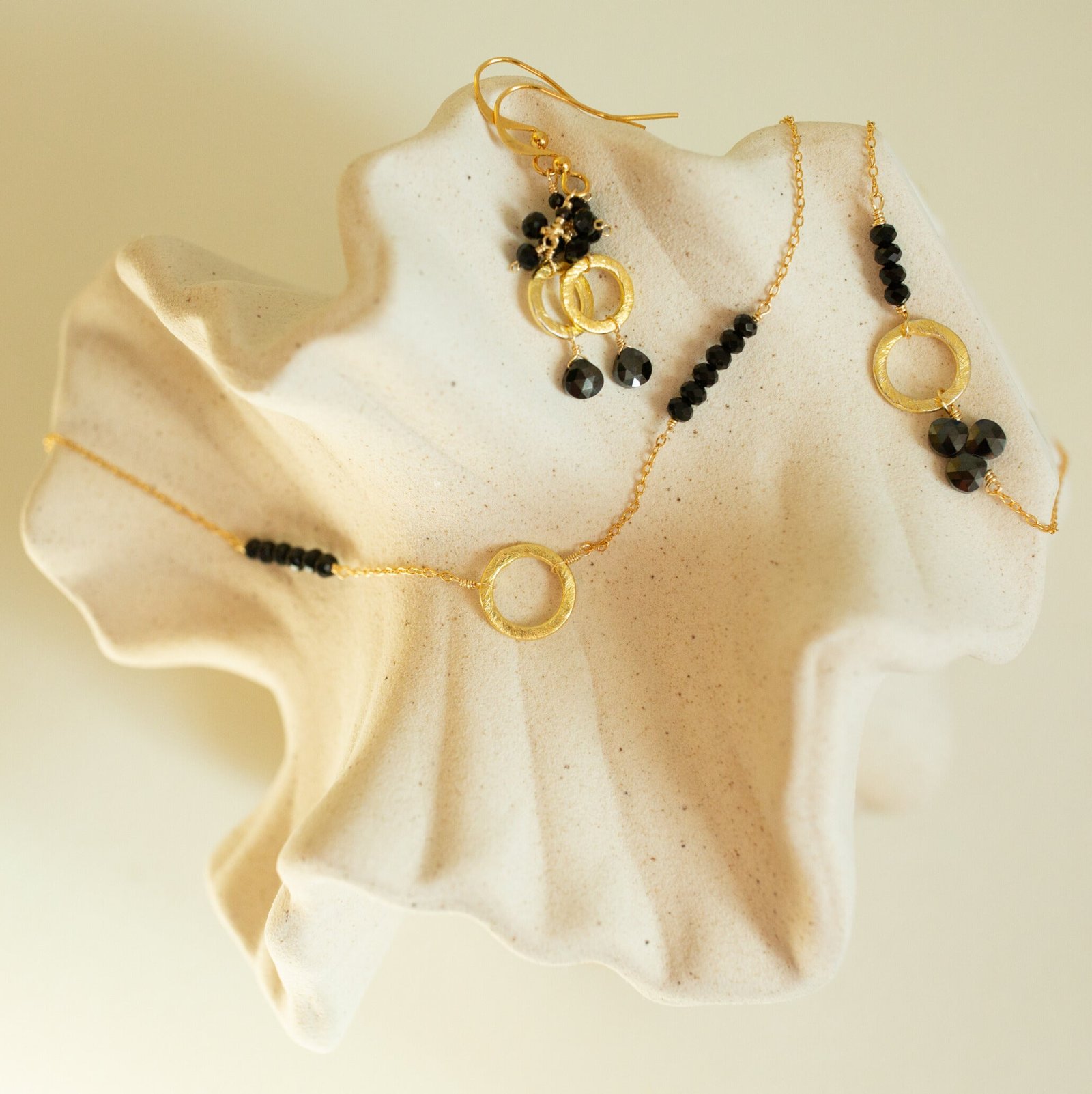 Black Spinel Solara Bracelet - Image 4