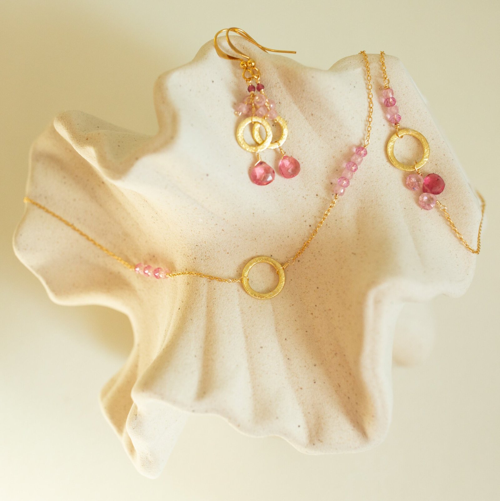 Pink Tourmaline Solara Bracelet - Image 4