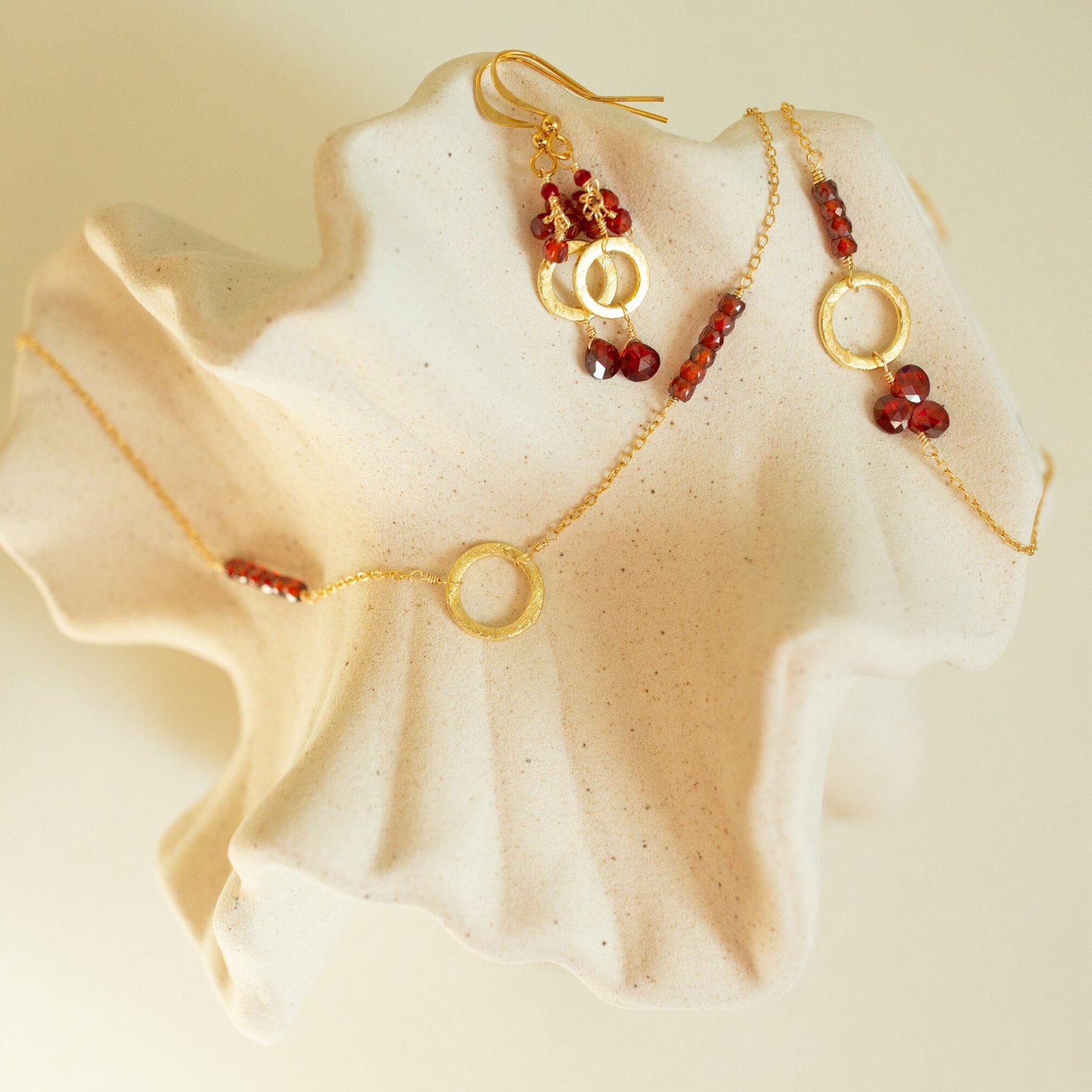 Garnet Solara Bracelet - Image 4