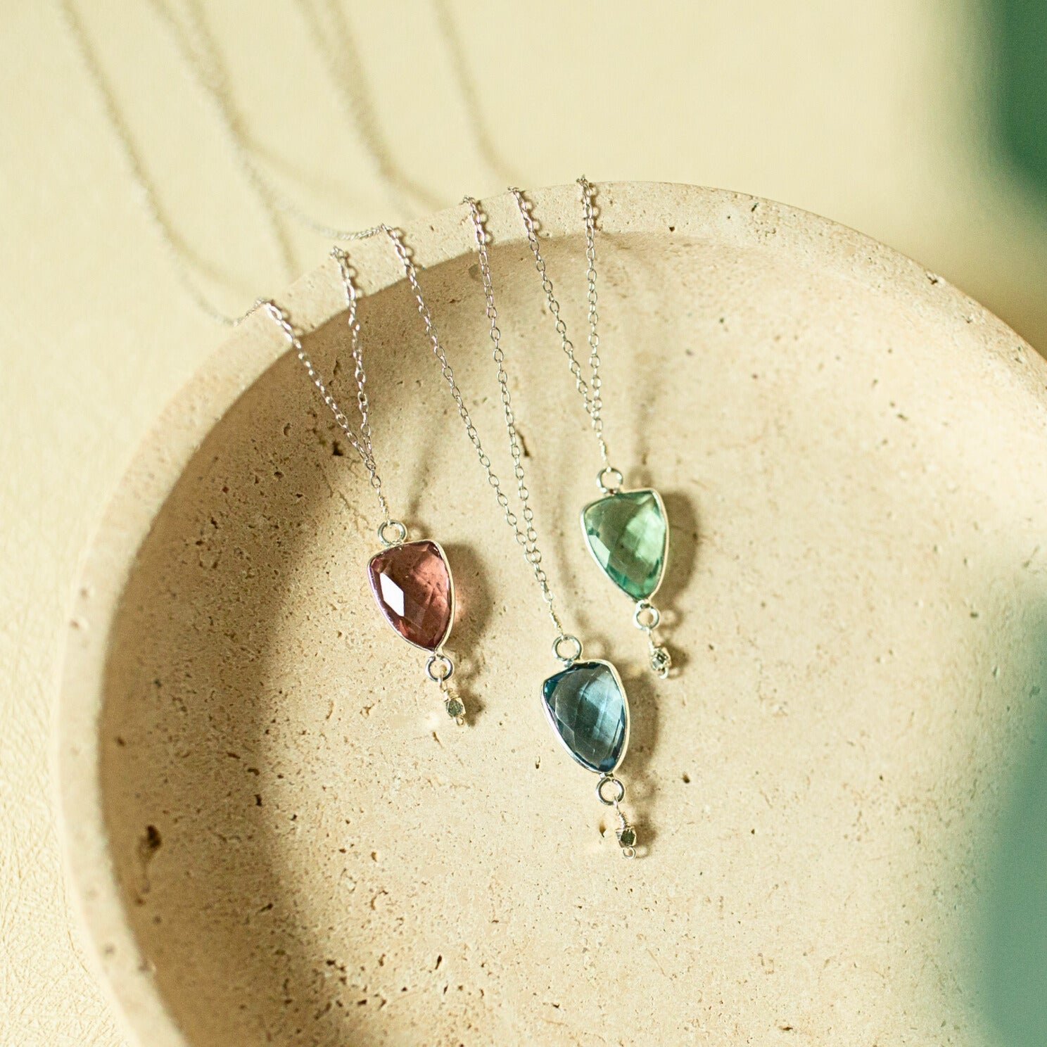 London Blue Silver Isla Necklace - Image 8