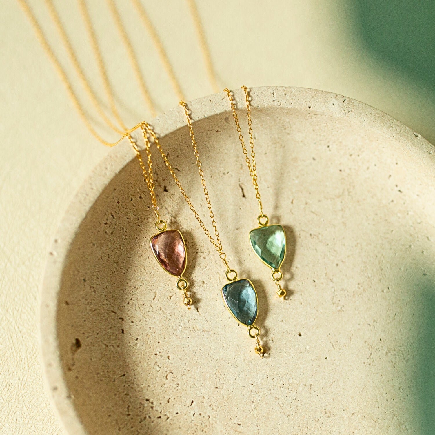 London Blue Silver Isla Necklace - Image 9