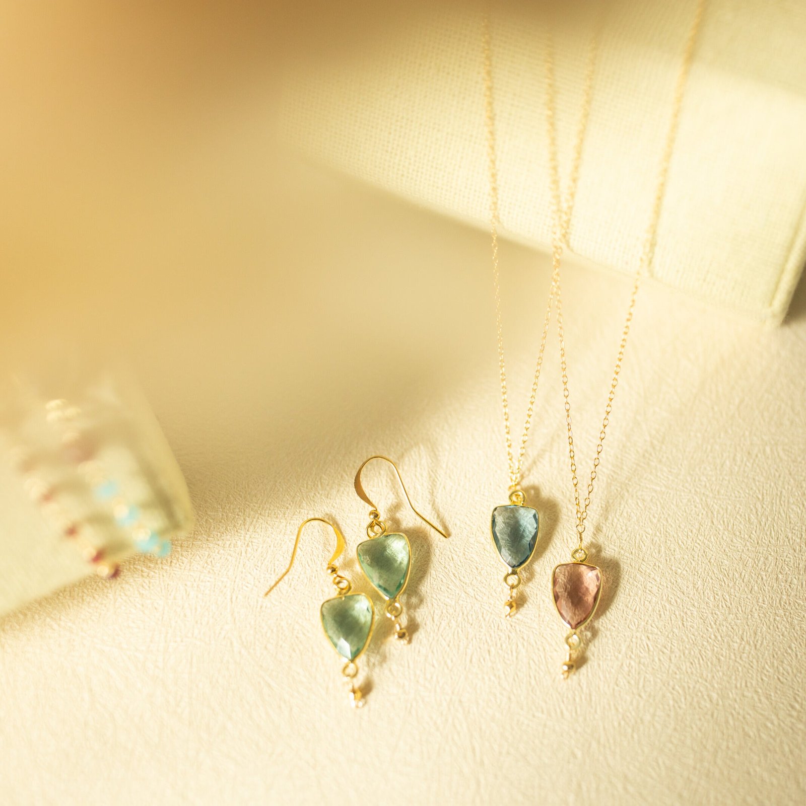 London Blue Silver Isla Necklace - Image 10