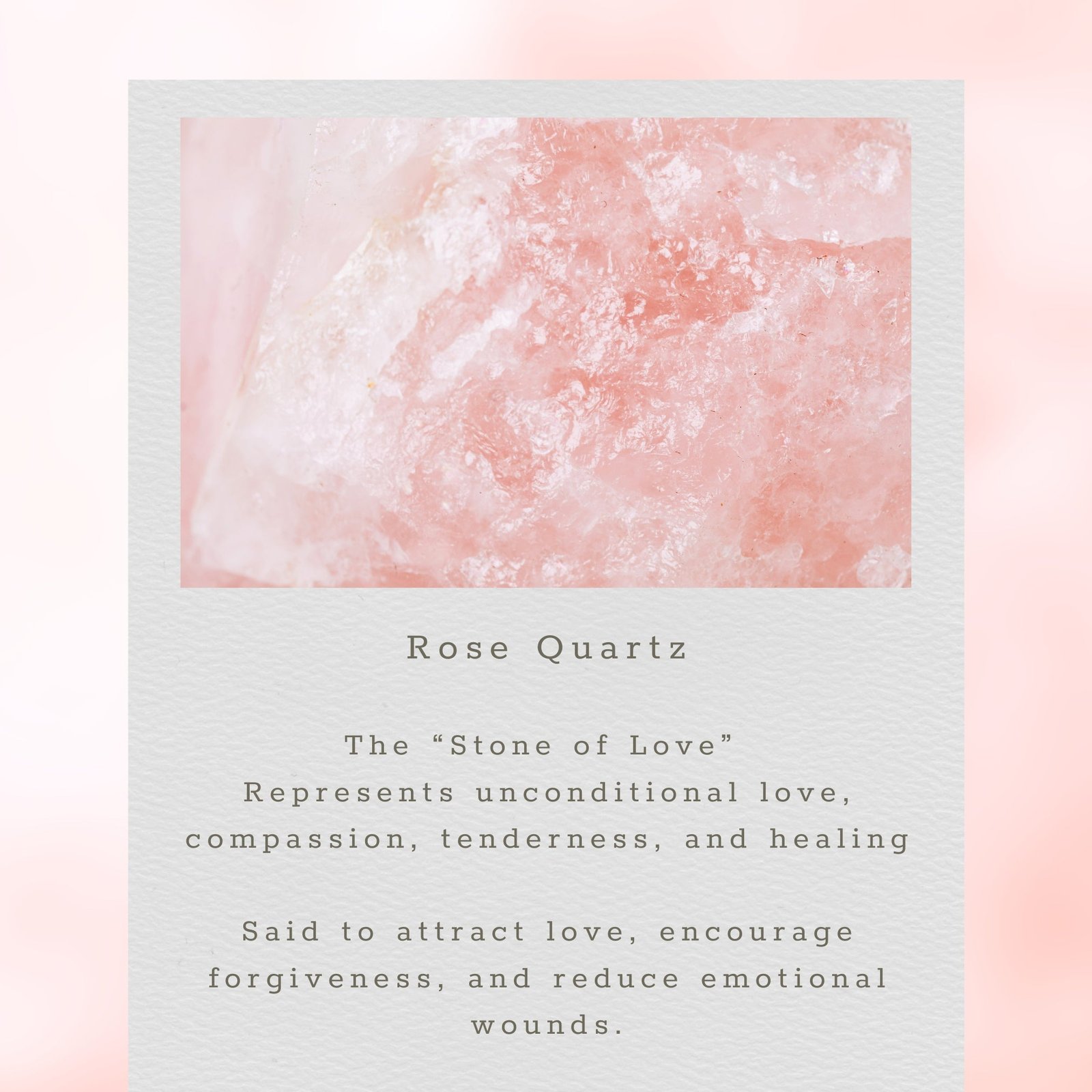 Rose Quartz Halo Mini Gold Pendant - Image 9