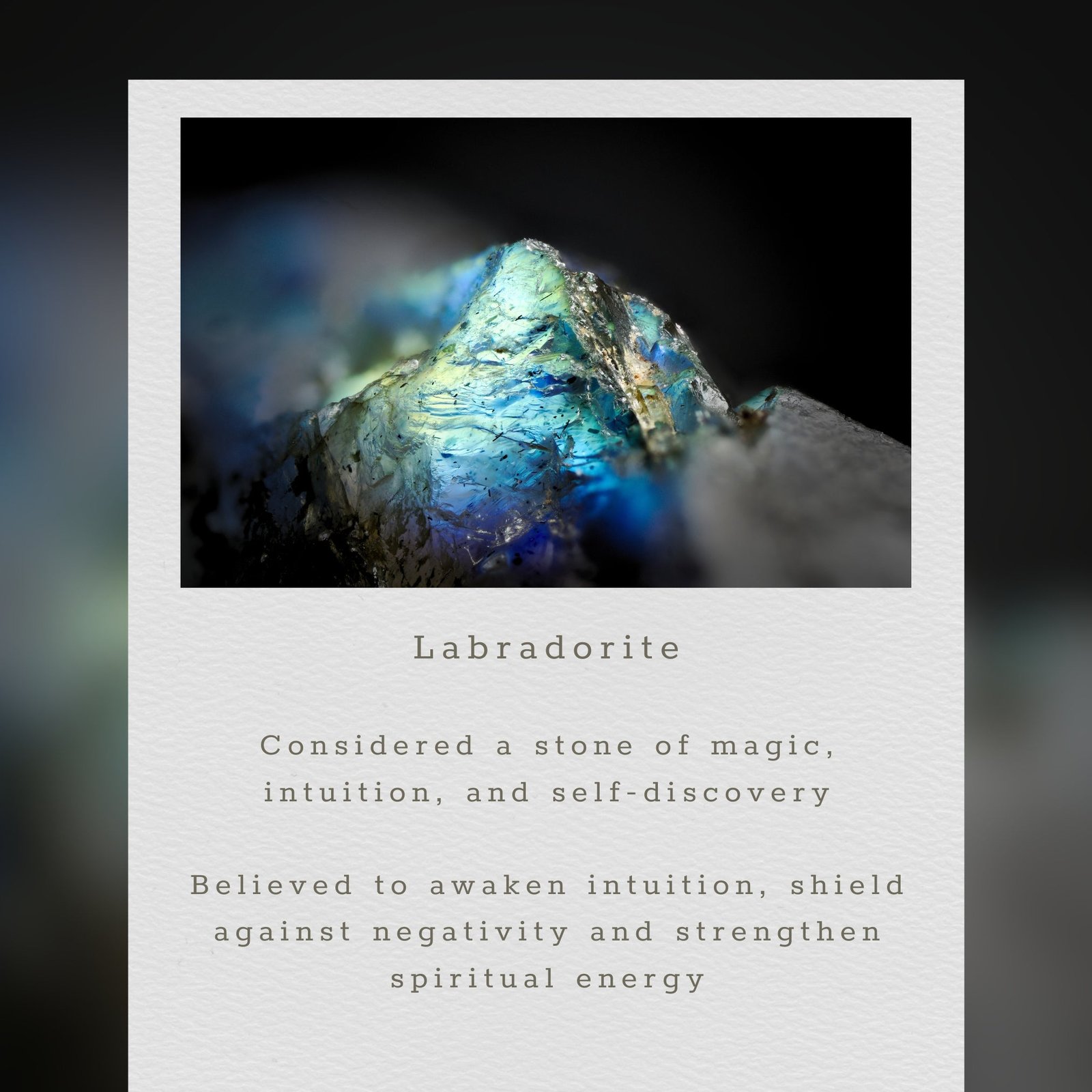 The Ammil Necklace - Labradorite - Image 8