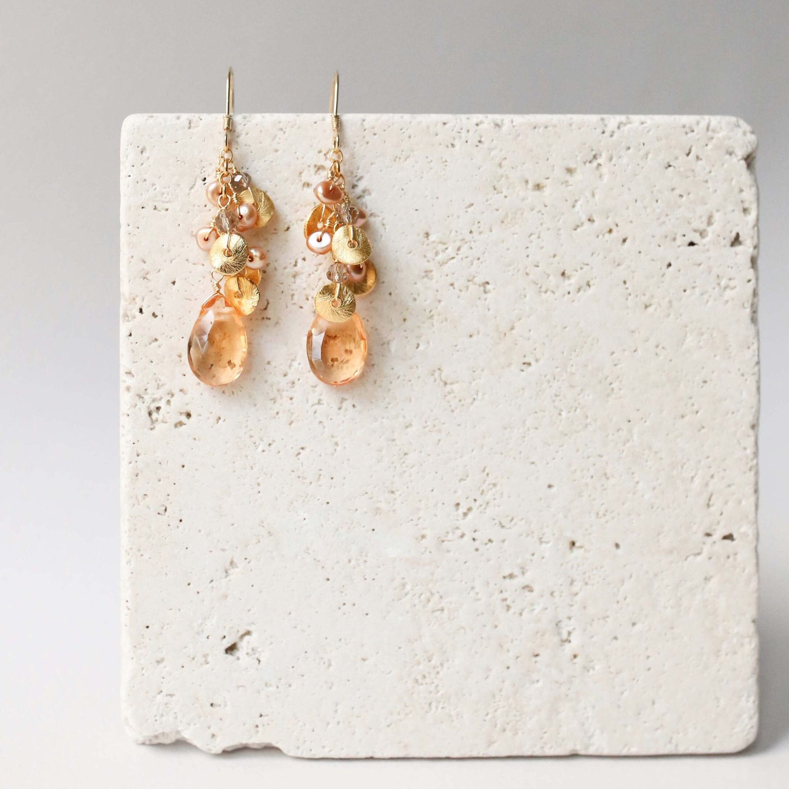 Citrine Aurora Earrings - Image 2